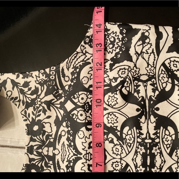 MINKPINK Faux Leather Bodycon Scroll Floral Dress - Picture 7 of 11